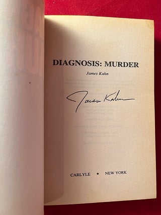 Diagnosis Murder: A Bizarre Mystery Provokes a Young Doctor to Turn Detective (SIGNED PBO)