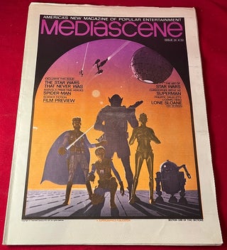 Item #5603 MEDIASCENE Magazine #26 (July/August, 1977) - THE STAR WARS MOVIE RELEASE ISSUE. Jim...
