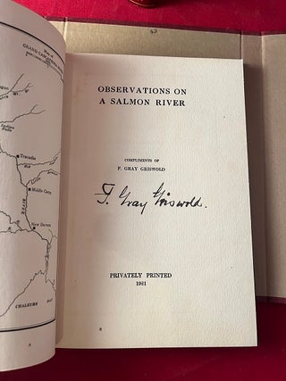 Observations on a Salmon River (SIGNED W/ BOX)