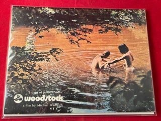 Item #5677 Original 1969 Warner Bros. Woodstock Film Program. Jimi HENDRIX, Joan BAEZ