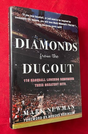 Item #5682 Diamonds from the Dugout: 115 Baseball Legends Remember Their Greatest Hits. Johnny...