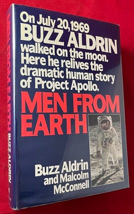 Item #5773 Men From Earth (SIGNED FIRST PRINTING). Buzz ALDRIN