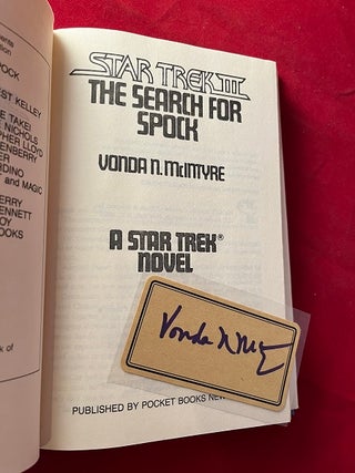 Star Trek III: The Search for Spock (SIGNED 1ST)