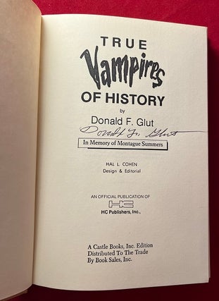 True Vampires of History (SIGNED 1ST HARDCOVER)