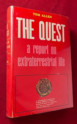 Item #5921 The Quest: A Report on Extraterrrestrial Life (SIGNED TO HUGO & NEBULA AWARD WINNING...
