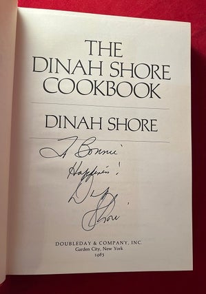 The Dinah Shore Cook Book
