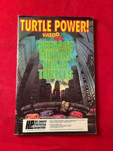 Item #5961 Kazoo with the Teenage Mutant Ninja Turtles. Dan HARTMAN, Charlie MIDNIGHT.