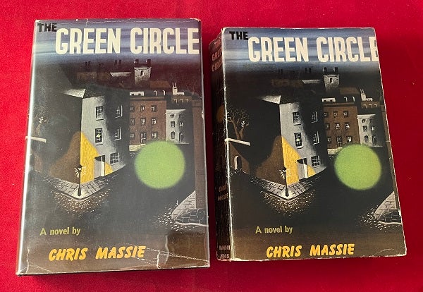Item #5989 The Green Circle LOT X 2 (First Printing & Advance Copy). Chris MASSIE.