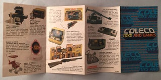 Official 1978 Coleco Toys and Games Fold-Out Product Catalog; THIRD AND FINAL PHASE OF THE POPULAR 'TELSTAR' SYSTEMS!