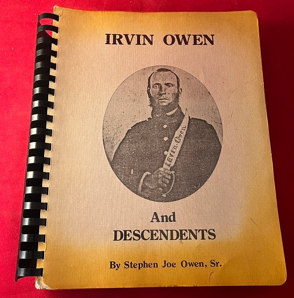 Item #6087 Irvin Owen and Descendents (OWEN FAMILY GENEALOGY). Stephen Joe OWEN.