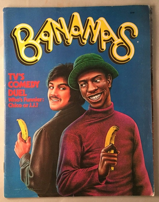 Item #609 Bananas Magazine ISSUE #1. Robert REDFORD, Jimmie WALKER.