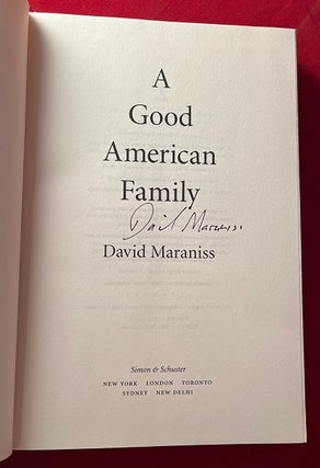 A Good American Family: The Red Scare and My Father (SIGNED 1ST)