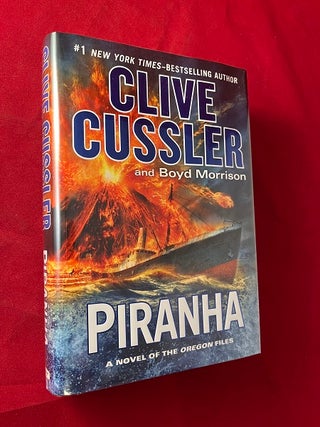 Item #6161 Piranha (SIGNED 1ST). Clive CUSSLER, Boyd MORRISON