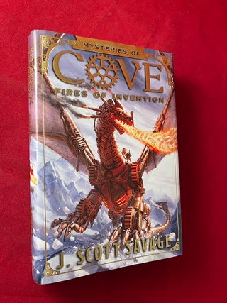 Item #6186 Mysteries of the Cove: Fires of Invention (SIGNED 1ST). J. Scott SAVAGE
