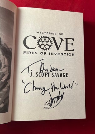 Mysteries of the Cove: Fires of Invention (SIGNED 1ST)