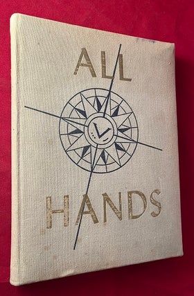 Item #6205 ALL HANDS: The Class Book of the Naval Training School (FEATURING SIX ILLUSTRATIONS OF...