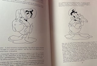 ALL HANDS: The Class Book of the Naval Training School (FEATURING SIX ILLUSTRATIONS OF "ENSIGN" DONALD DUCK)