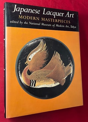 Item #6260 Japanese Lacquer Art: Modern Masterpieces. Richard L. GAGE