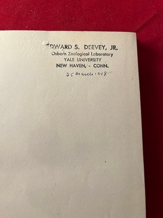 Darwin's Finches (Edward Deevey Copy)