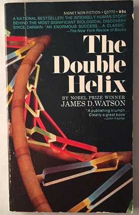 Item #636 The Double Helix (FIRST PAPERBACK PRINTING). James D. WATSON
