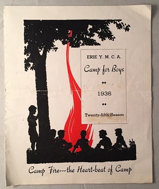 1936 Folding Brochure for the ERIE Y.M.C.A. Camp for Boys - Camp "Unaliyi"