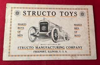 Item #6521 Original Circa 1919 STRUCTO Toys Product Catalog (HIGHLY IMPORTANT). STRUCTO TOYS,...