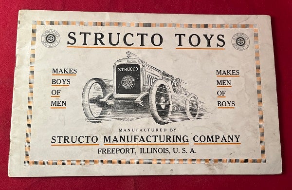 Item #6521 Original Circa 1919 STRUCTO Toys Product Catalog (HIGHLY IMPORTANT). STRUCTO TOYS, Louis STROHACKER, Edward STROHACKER, C. E. THOMPSON.