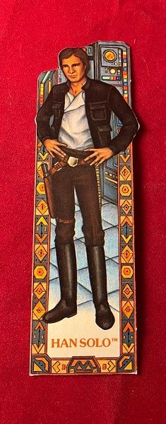 Item #6530 Original 1983 Star Wars Return of the Jedi HAN SOLO Bookmark; #10 in the series. George LUCAS.