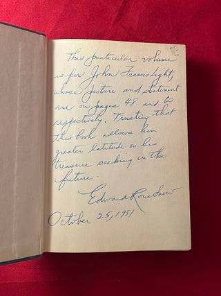 True Tales of Buried Treasure (SIGNED TO JOHN FRANCIS LIGHT - WHOSE DIVING EXPLOITS ARE COVERED IN THE BOOK)