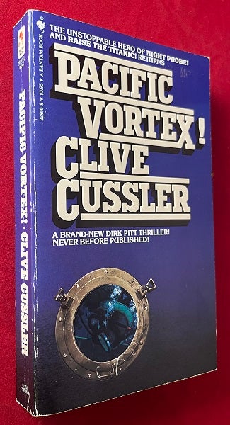 Item #6604 Pacific Vortex (SIGNED PBO). Clive CUSSLER.
