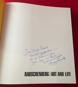 Rauschenberg (SIGNED TO MYRA JANCO DANIELS)