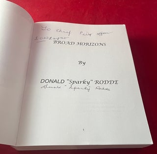 Broad Horizons (SIGNED WWII NAVAL AUTOBIOGRAPHY)