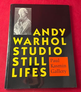 Item #6635 Andy Warhol: Studio Still Lifes. Judith GOLDMAN