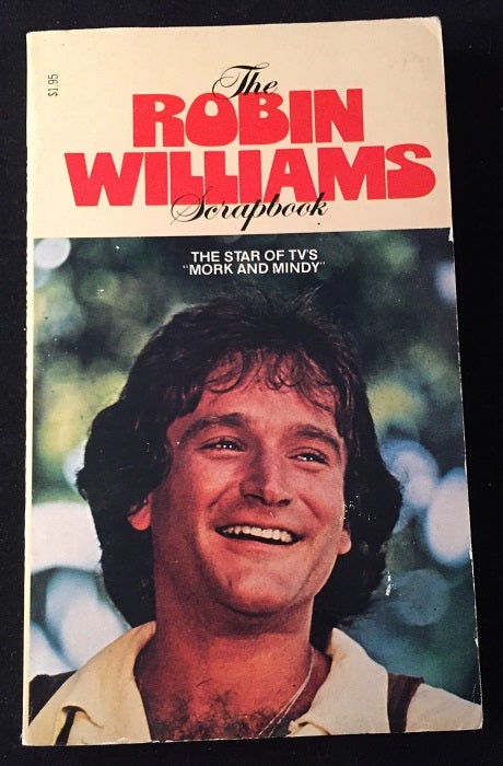 Item #665 The Robin Williams Scrapbook. Mary Ellen MOORE.