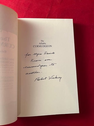 The Affable Curmudgeon (SIGNED ASSOCIATION COPY)