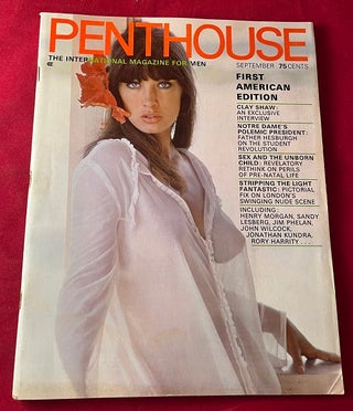 Item #6665 PENTHOUSE Magazine Issue #1 (First American Issue). Bob GUCCIONE, Clay SHAW, et all