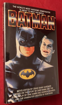 Item #6738 Batman (SIGNED 1ST HARDCOVER); The World's Most Awesome Crimefighter is About to Meet...