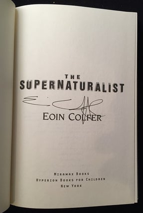 The Supernaturalist (SIGNED FIRST AMERICAN EDITION)