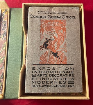 Catalogue General Officiel Exposition Internationale des Arts Decoratifs et Industriels Modernes. MINISTERE DU COMMERCE.