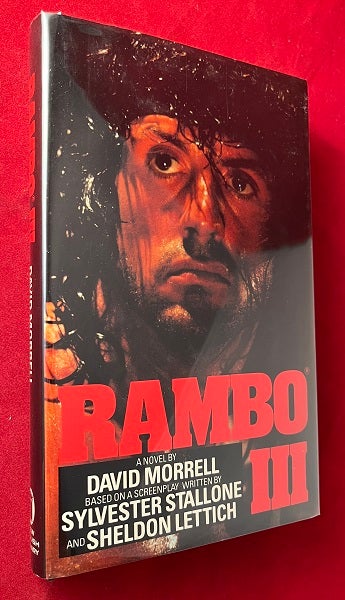 Item #6860 Rambo III (SIGNED TO STANLEY WIATER, AUTHOR OF "DARK DREAMERS"). David MORRELL.