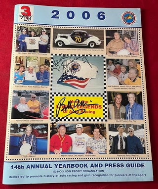 Item #7009 2006 Living Legends of Auto Racing Program SIGNED BY 10. Richard PETTY, Bobby ALLISON
