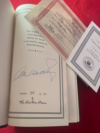 Taking the Stand (#517 of 550 SIGNED COPIES)