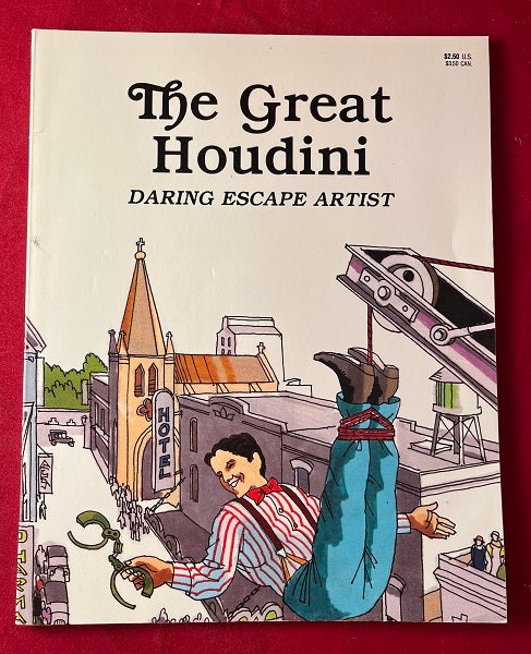 Item #7107 The Great Houdini: Daring Escape Artist. Louis SABIN.