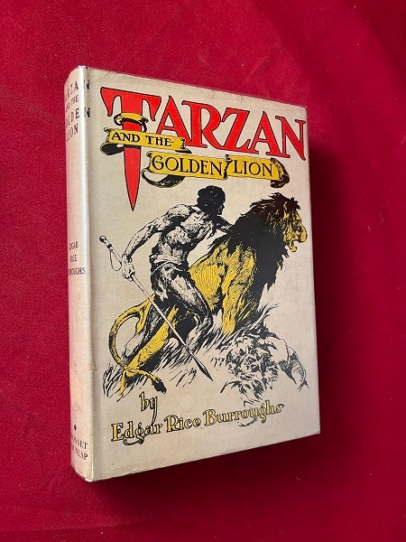 Item #7116 Tarzan and the Golden Lion. Edgar Rice BURROUGHS.