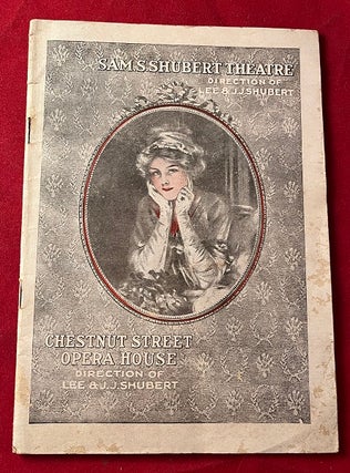 Item #7141 Sam Shubert Theatre 1918 New York Program (FEATURING A 19 YEAR OLD FRED ASTAIRE). Fred...