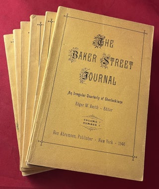 Item #7154 The Baker Street Journal: An Irregular Quarterly of Sherlockiana (6 EARLY ISSUES);...