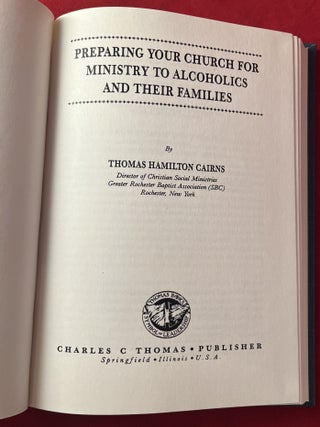 Preparing Your Church for Ministry to Alcoholics and Their Families