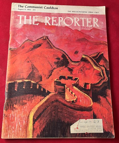 Item #7167 The Reporter (THE HALLUCINOGENIC DRUG CULT). Timothy LEARY, Noah GORDON.
