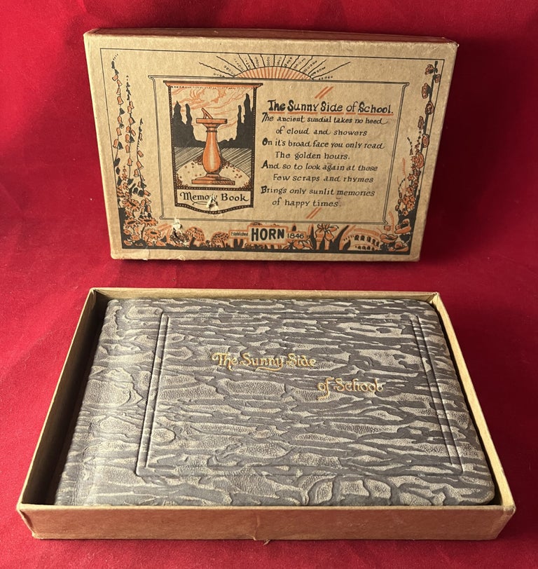 Item #7195 Circa 1930's HORN Memory Book - UNUSED W/ ORIGINAL BOX.