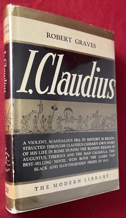 Item #7219 I, Claudius. Robert GRAVES